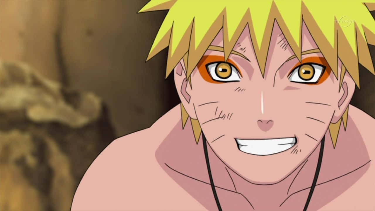Släpplös Kraften Av Naruto Face - Unlock The Power Of Naruto Face Wallpaper