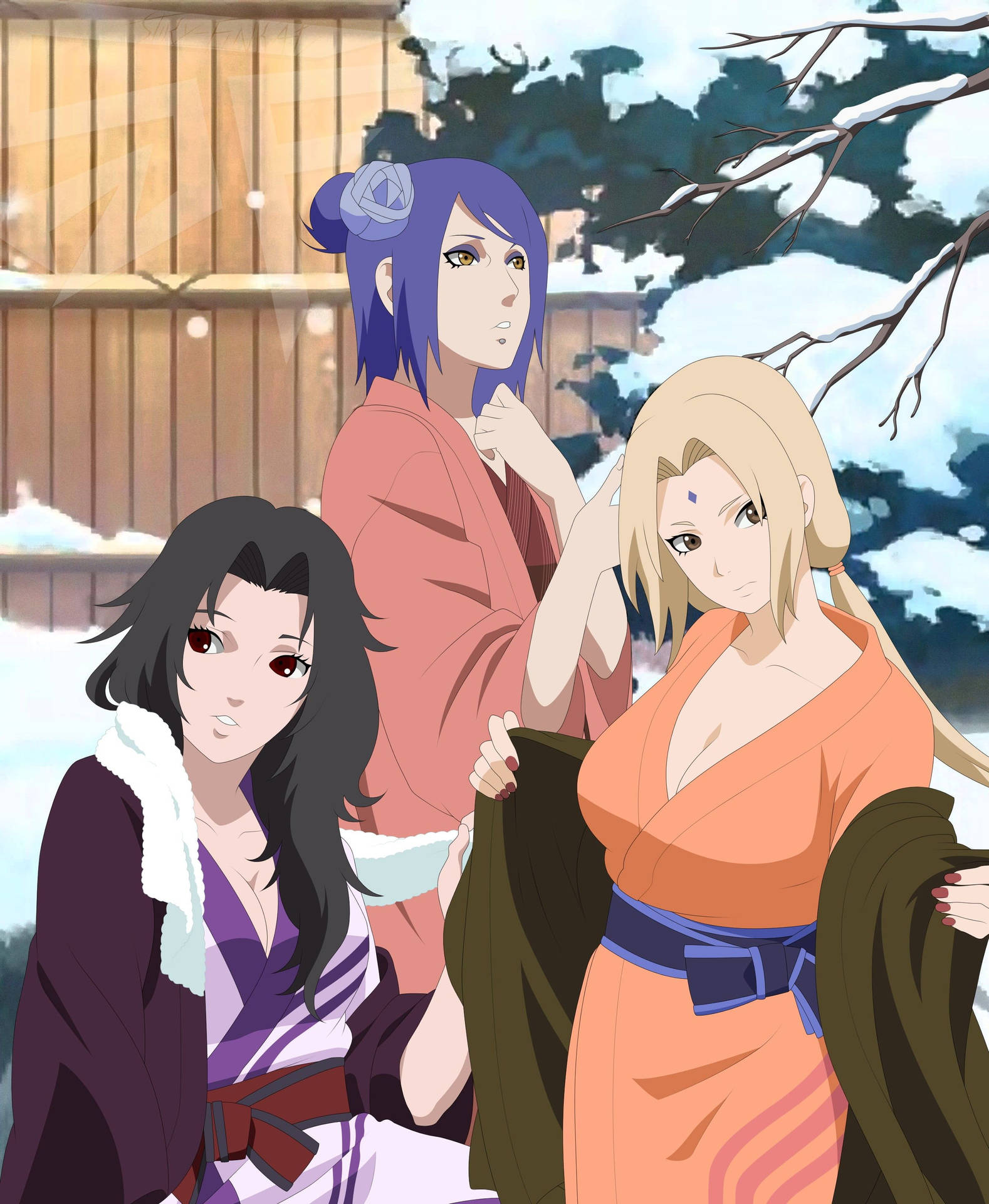 Naruto Female Characters Iphone