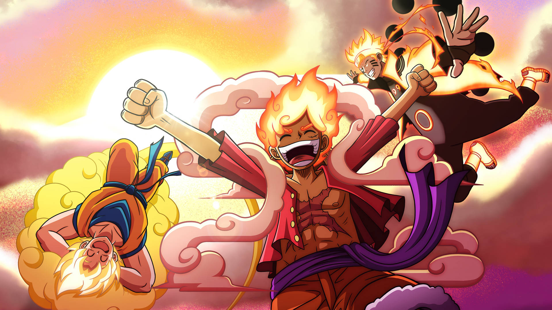 Anime luffy gear 5 Wallpapers Download