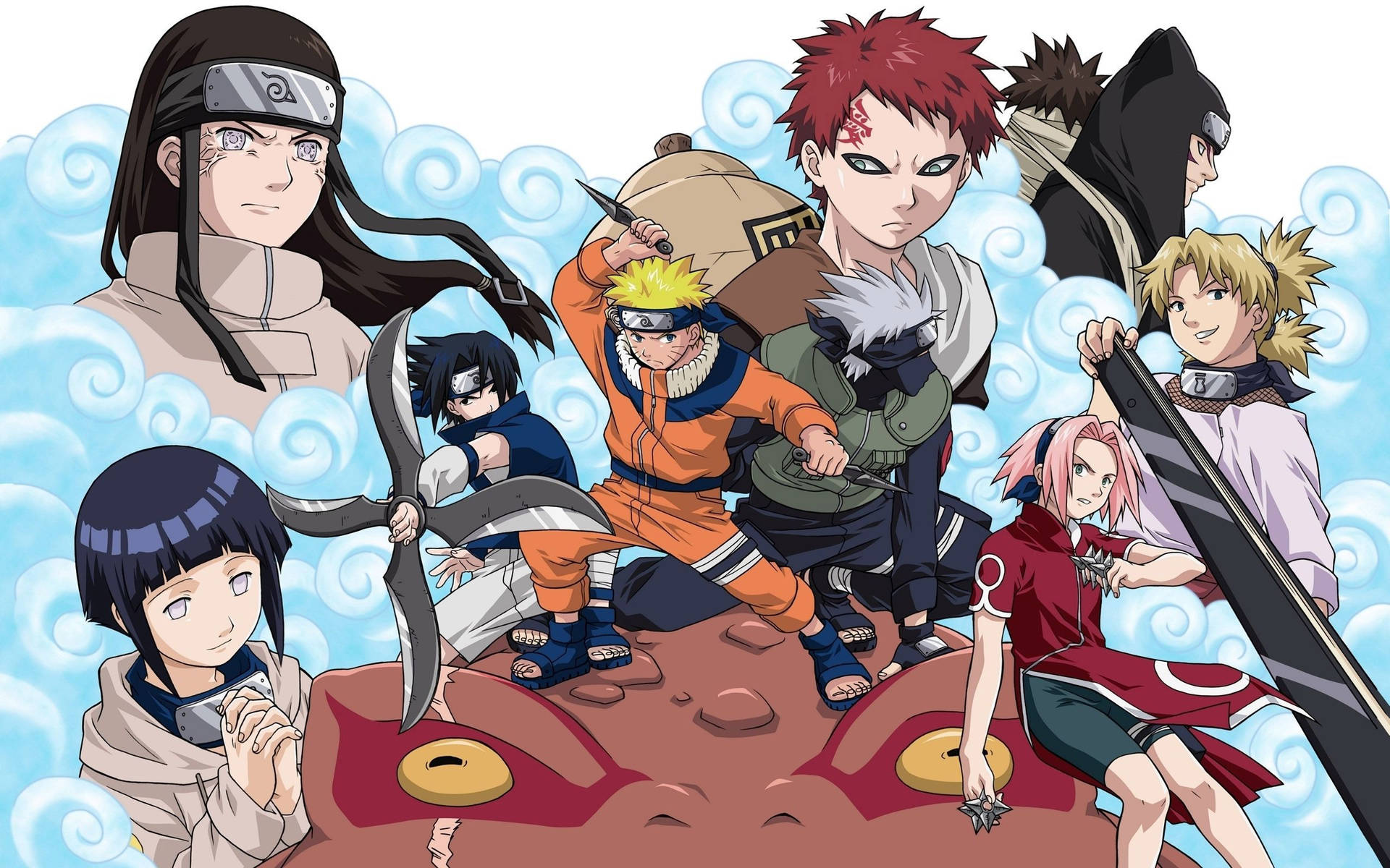Naruto Genin Characters