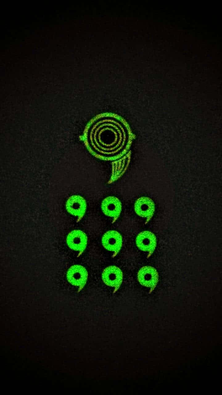 Naruto Green 6 Paths Symbol Wallpaper