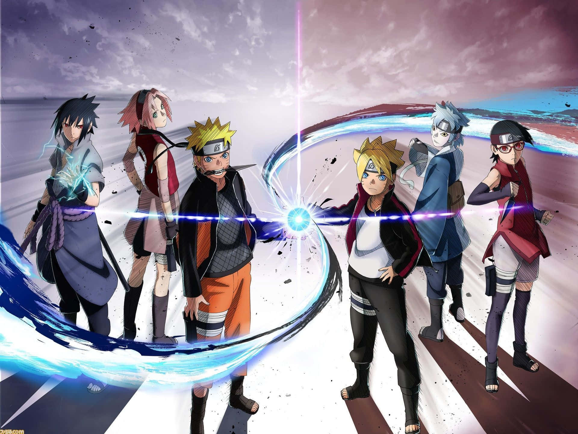 'Leaders of the Naruto Group' Wallpaper