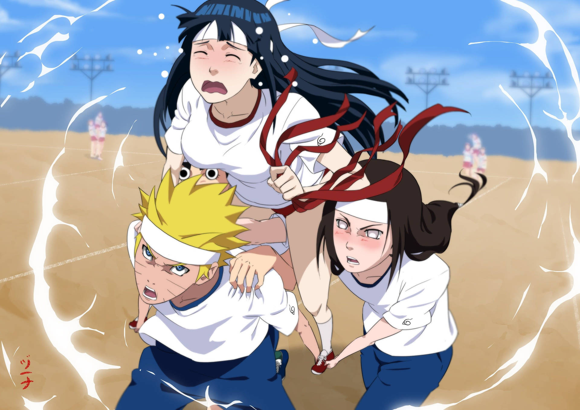 Naruto Hinata And Neji