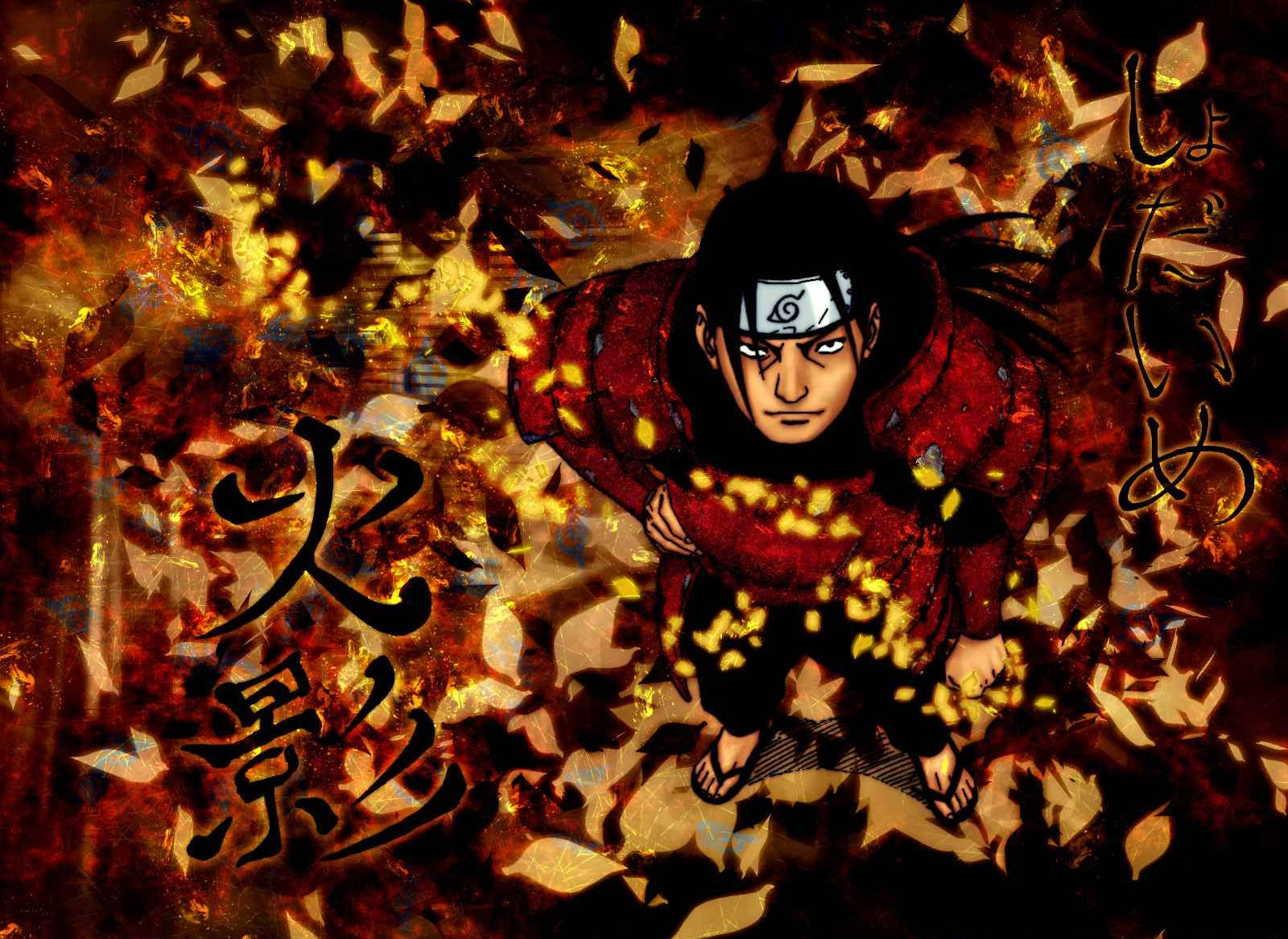 Naruto Hokage Hashirama Senju Artwork Background