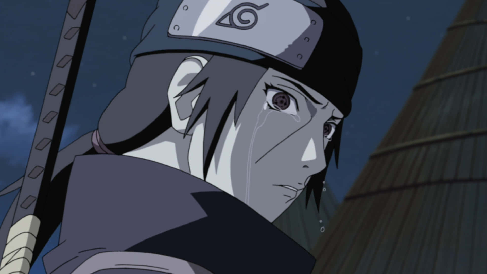 Crying Face Of Naruto Itachi Wallpaper