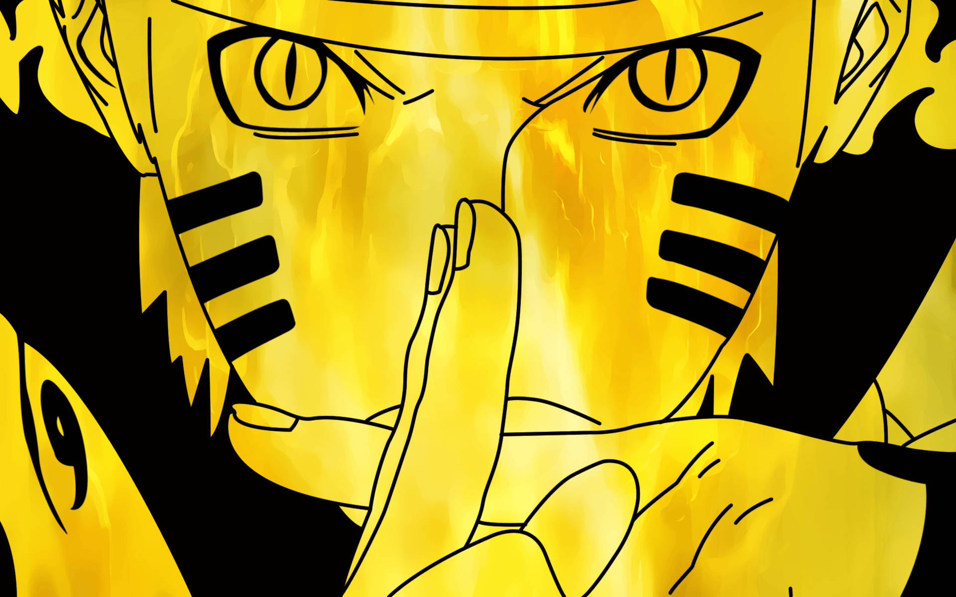 Naruto Jutsu Hand Sign Wallpaper