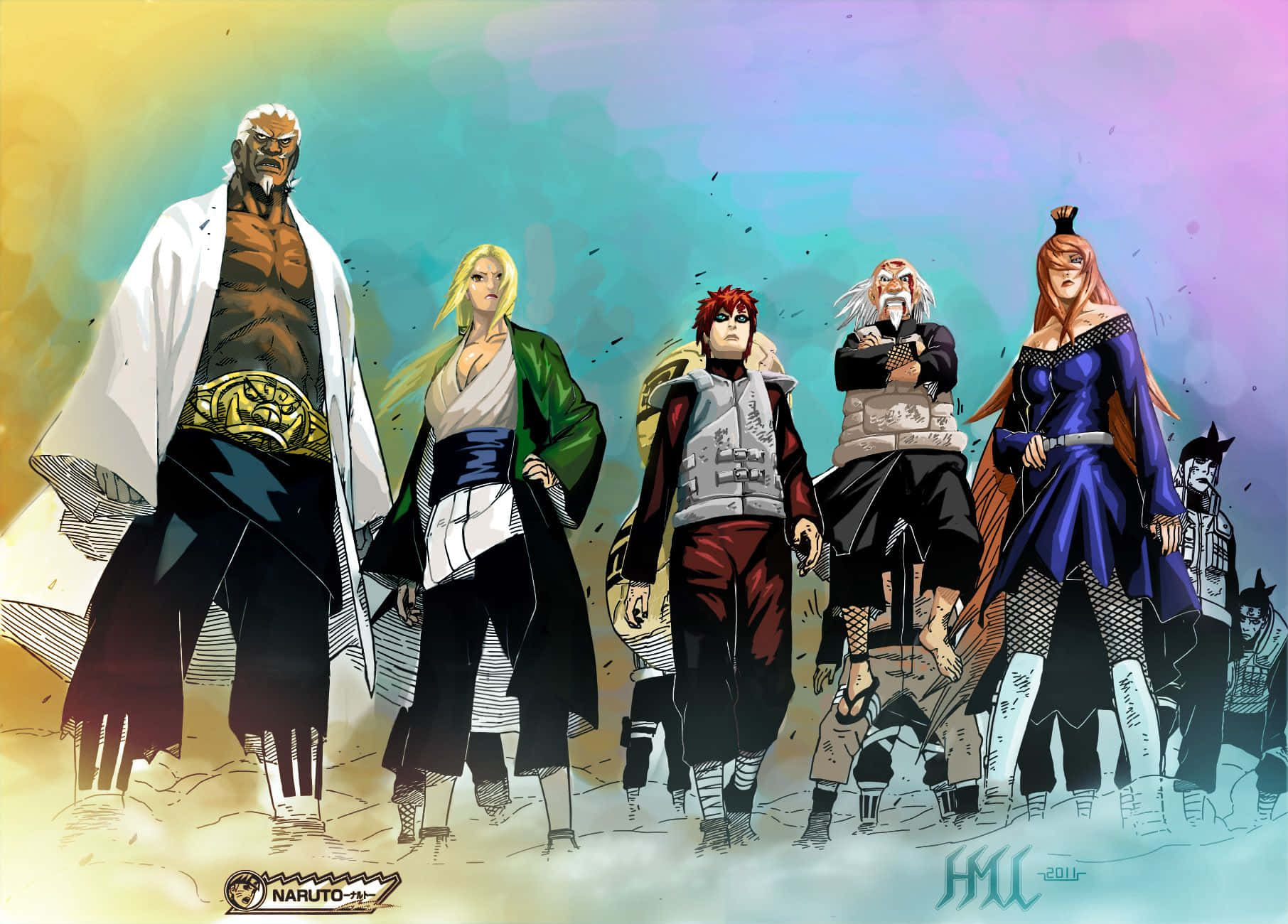 Dynamic Naruto Kage Wallpaper Wallpaper