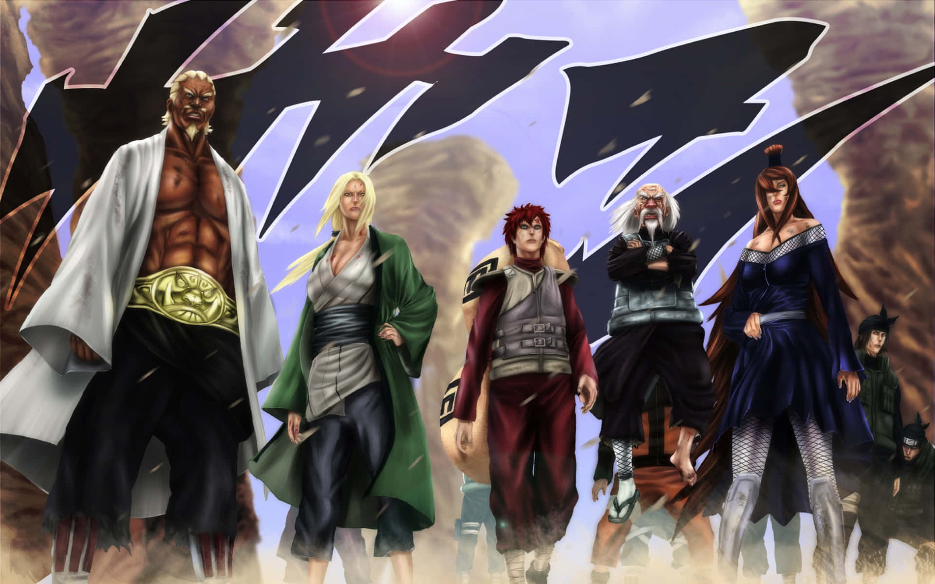 The Legendary Naruto Kage Unleashed Wallpaper