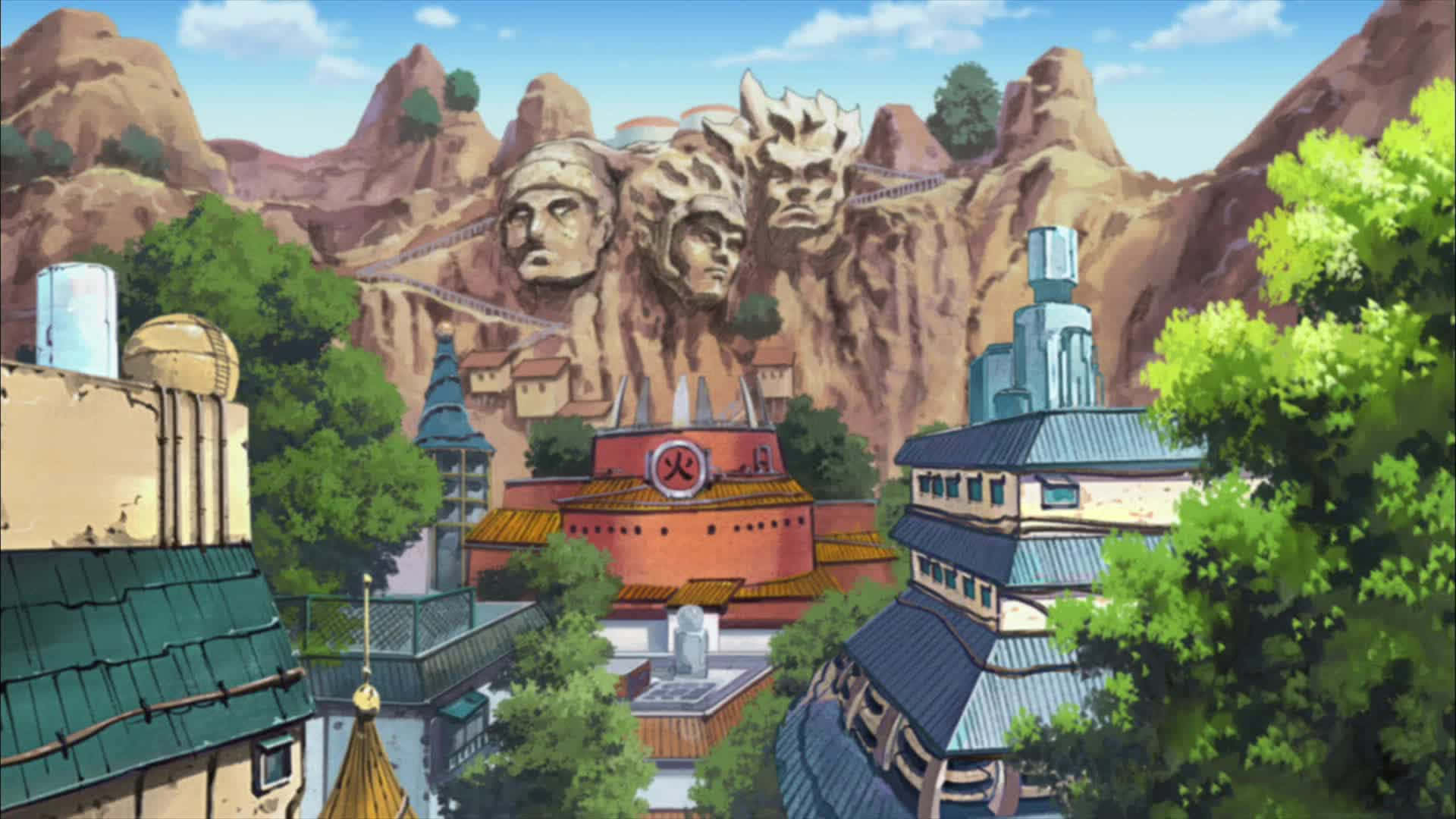 Take a journey to Naruto Landscape and explore all its wonders Wallpaper