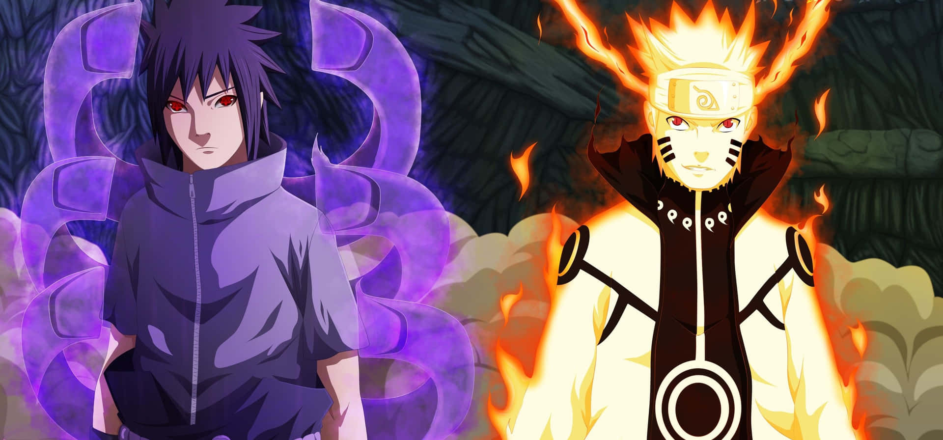 "Life of Sasuke Uchiha Through Naruto Manga!" Wallpaper