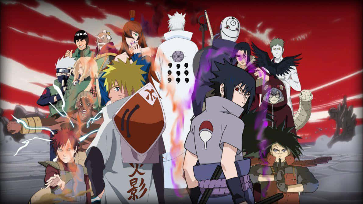 Onaruto - Naruto - Naruto - Naruto - Naruto På Dator- Eller Mobilskärmsbakgrund. Wallpaper