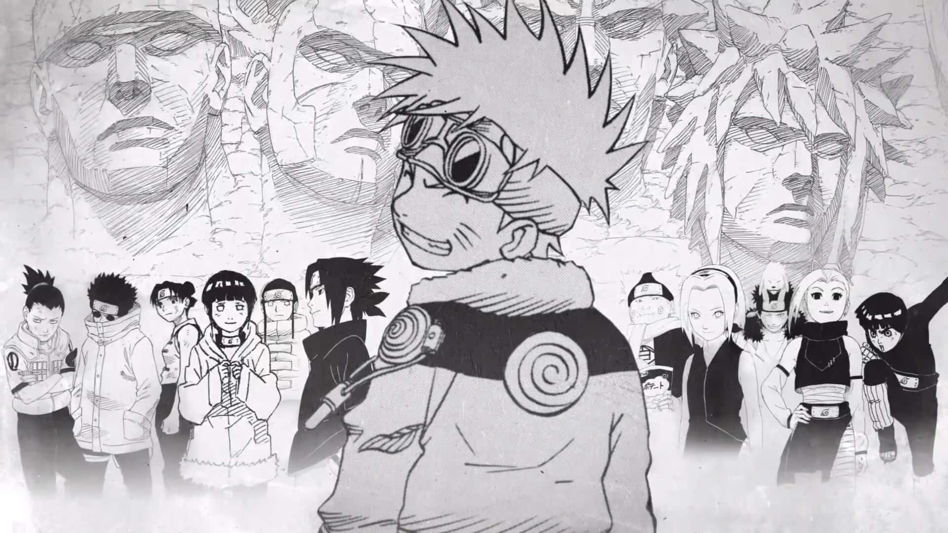 Uzumaki Naruto and his allies joining forces to become the ultimate ninja dream team