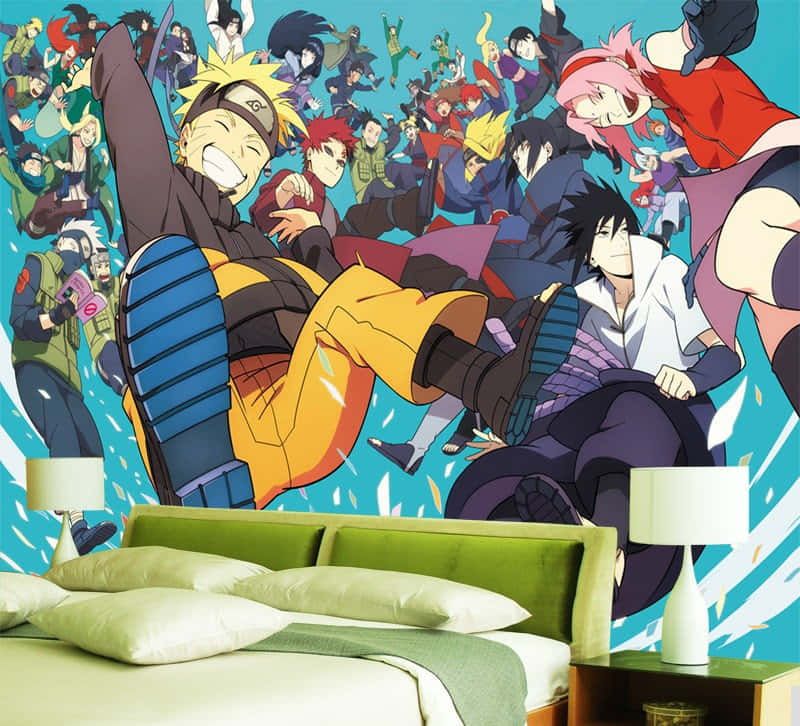 Naruto Manga Series Japan Anime Background