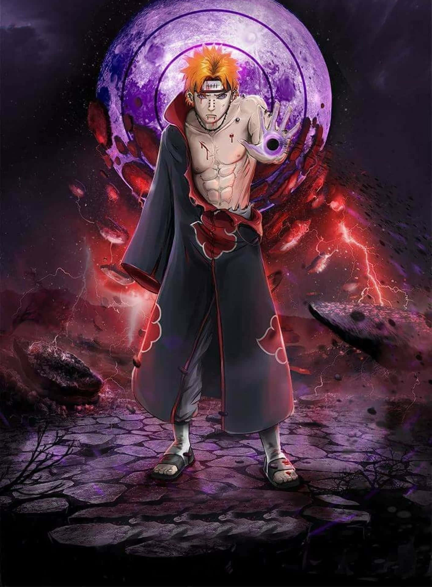 Naruto; Pain; Purple; Background HD Naruto Wallpapers, HD Wallpapers