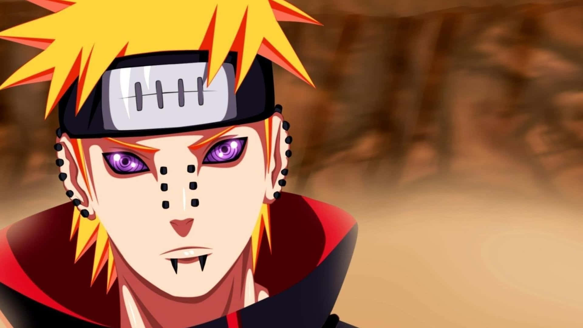 Powerful ninja, Pain, takes form in the Naruto Universe Wallpaper
