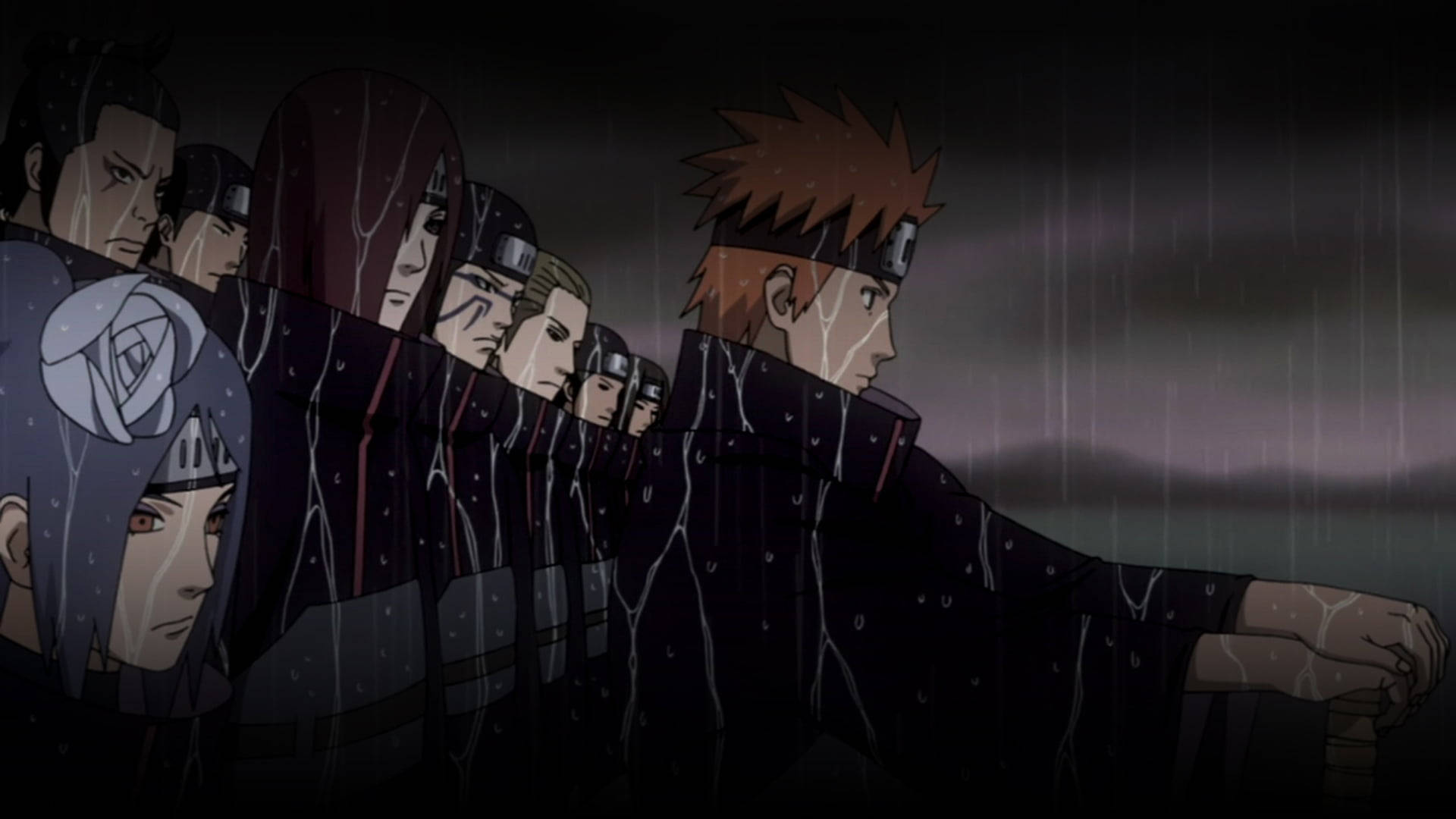 Naruto Pain Group Background
