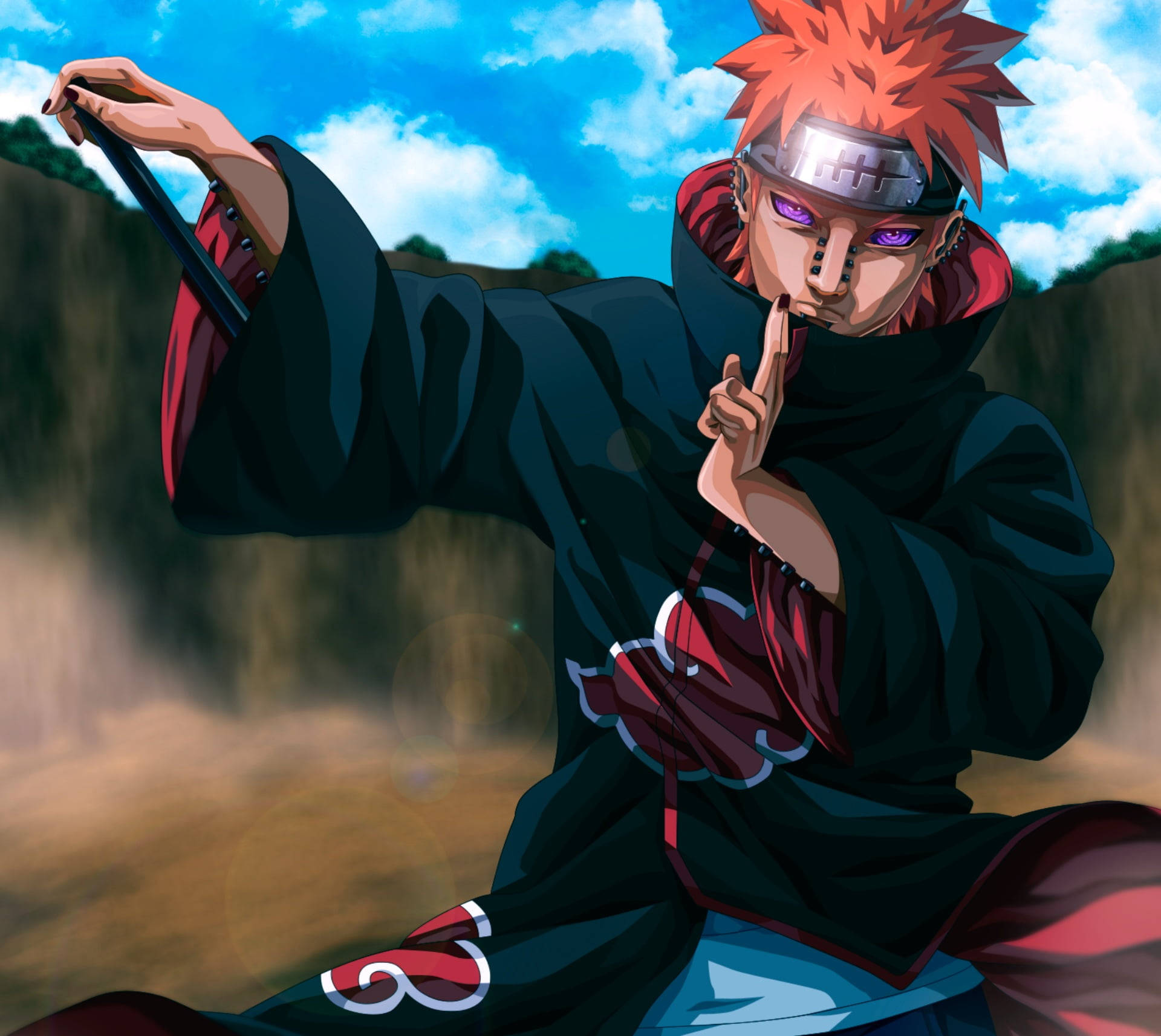 Naruto Pain In Action Wallpaper