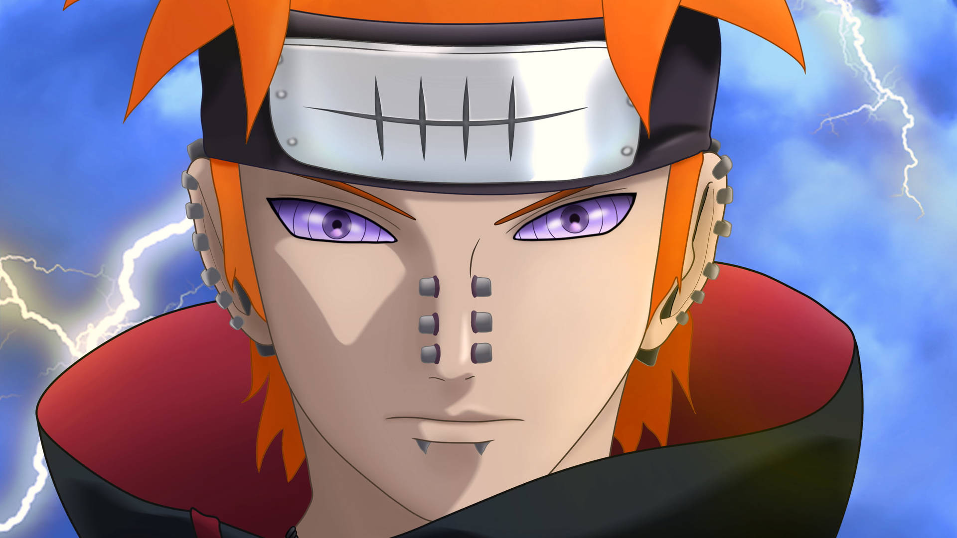 Naruto Pain In The Clouds Background