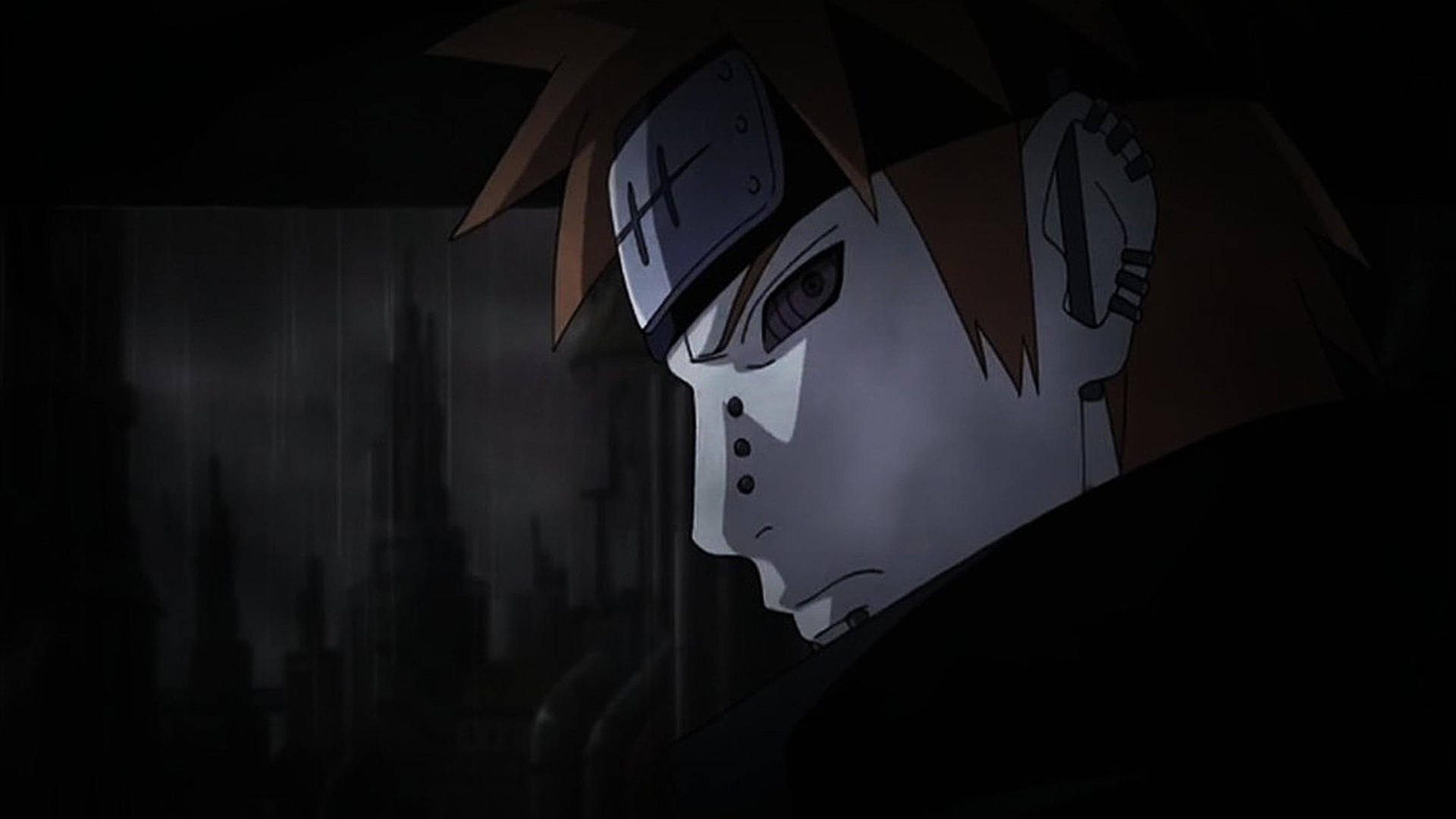 Naruto Pain Looking Back Background