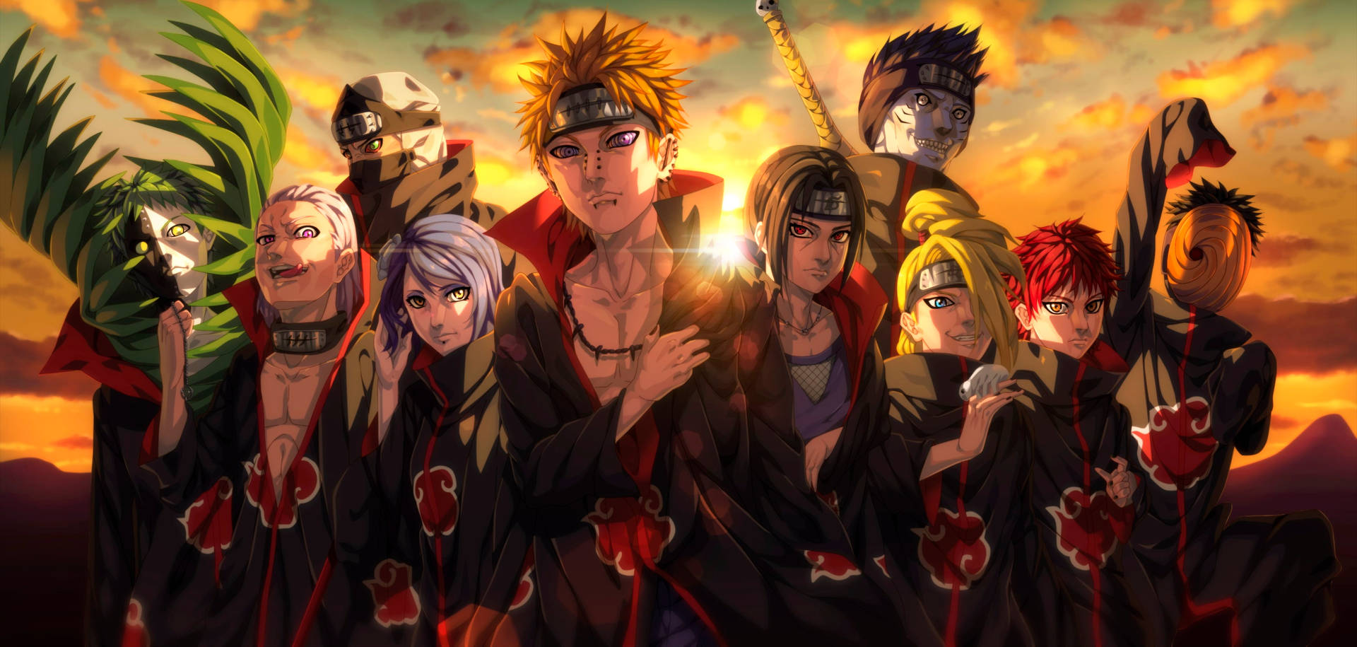 Naruto Pain Shippuden Background