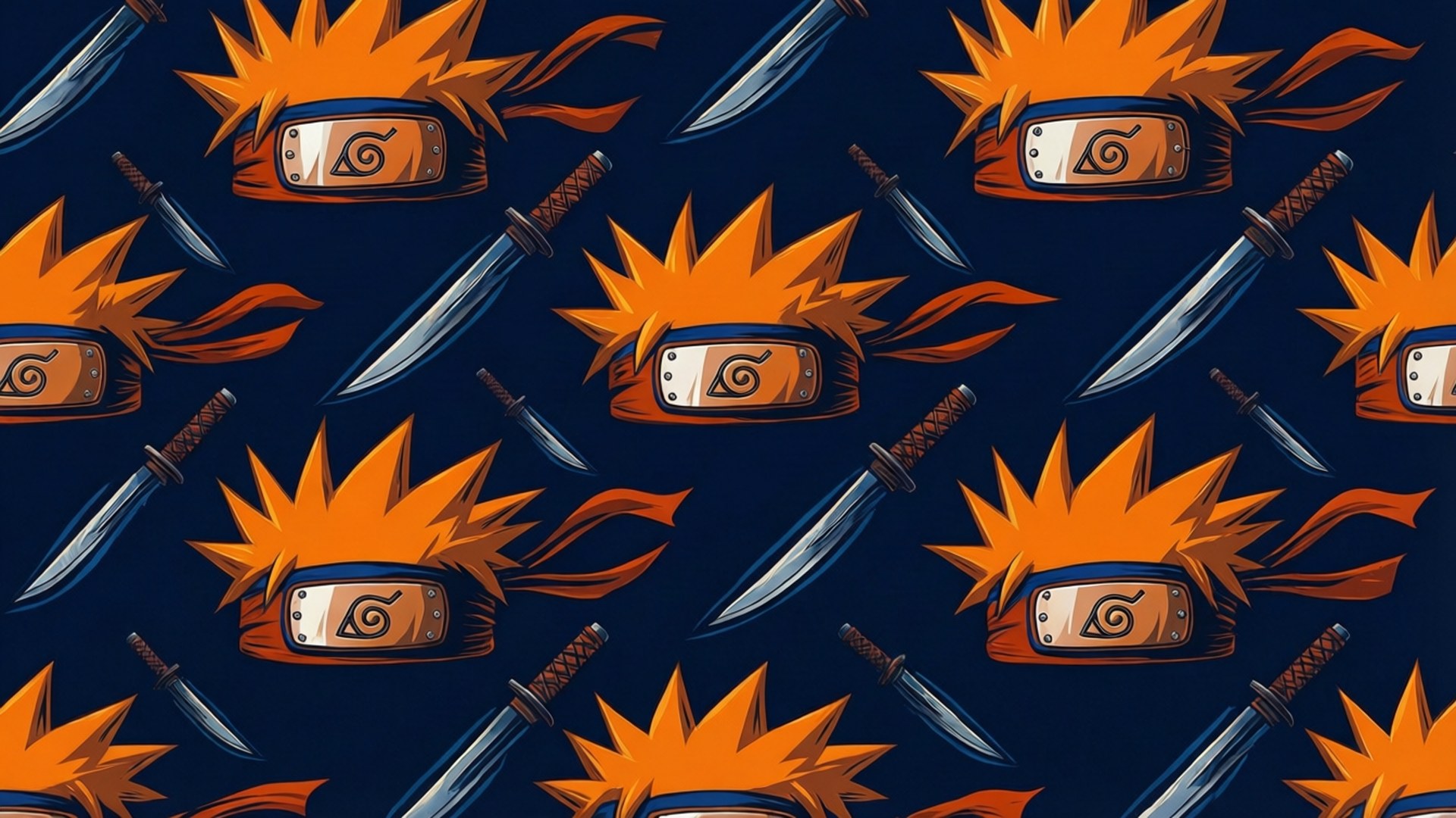 Naruto Pattern SVG Bakgrunner