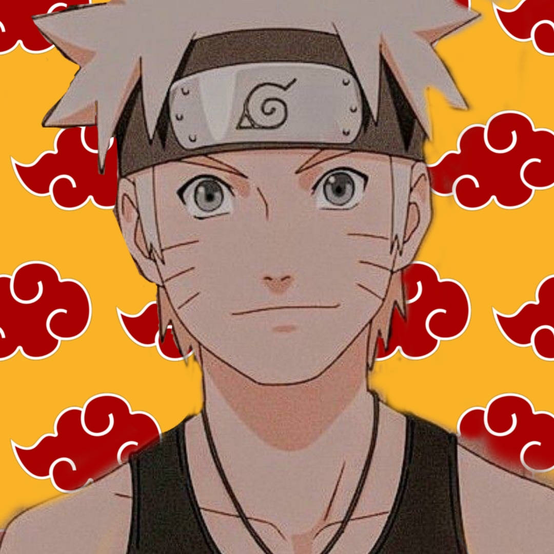 Narutoprofilbild Mit Akatsuki-muster Wallpaper