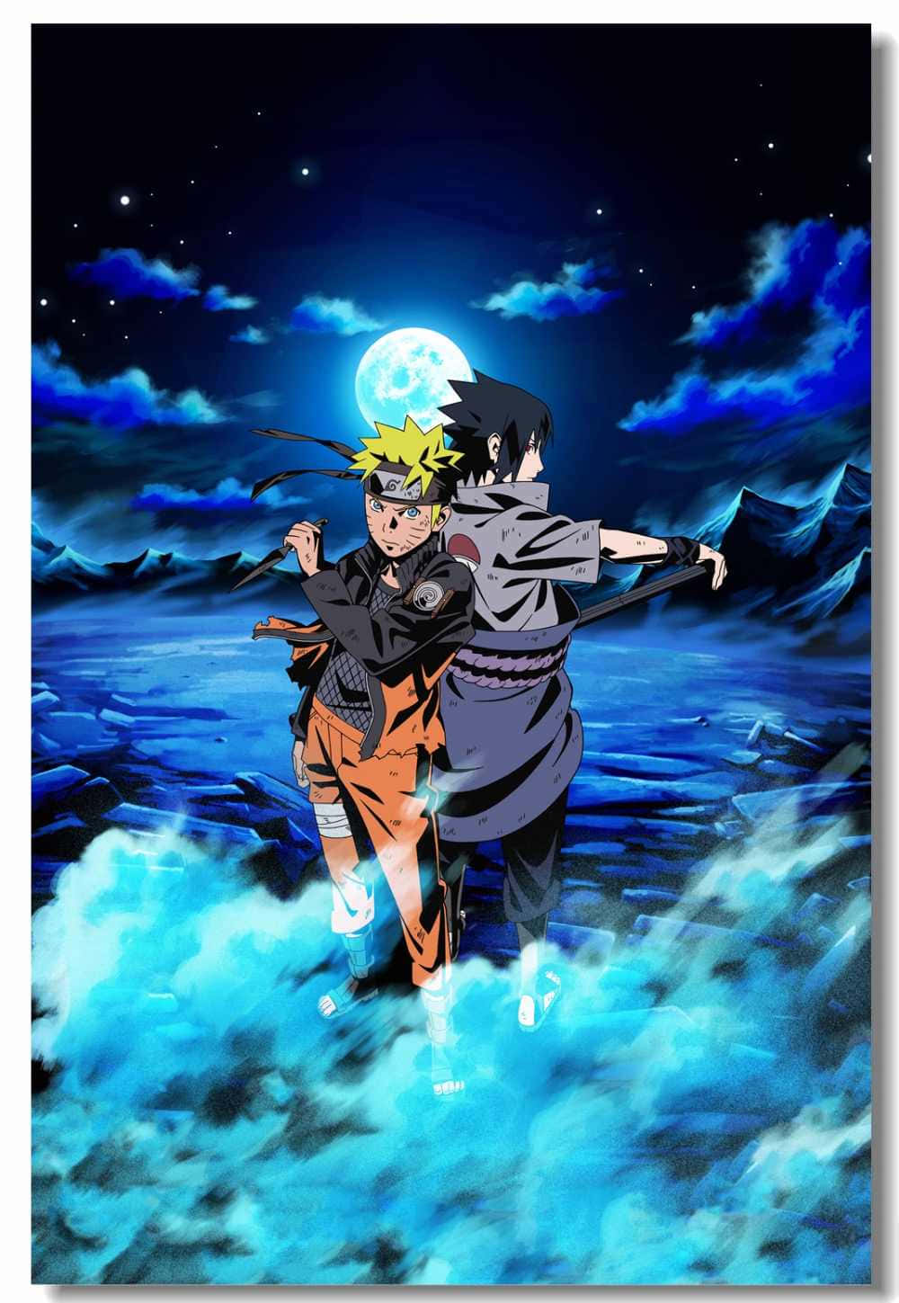 Caption: Embrace the Way of the Ninja with this Stunning Naruto Phone Background
