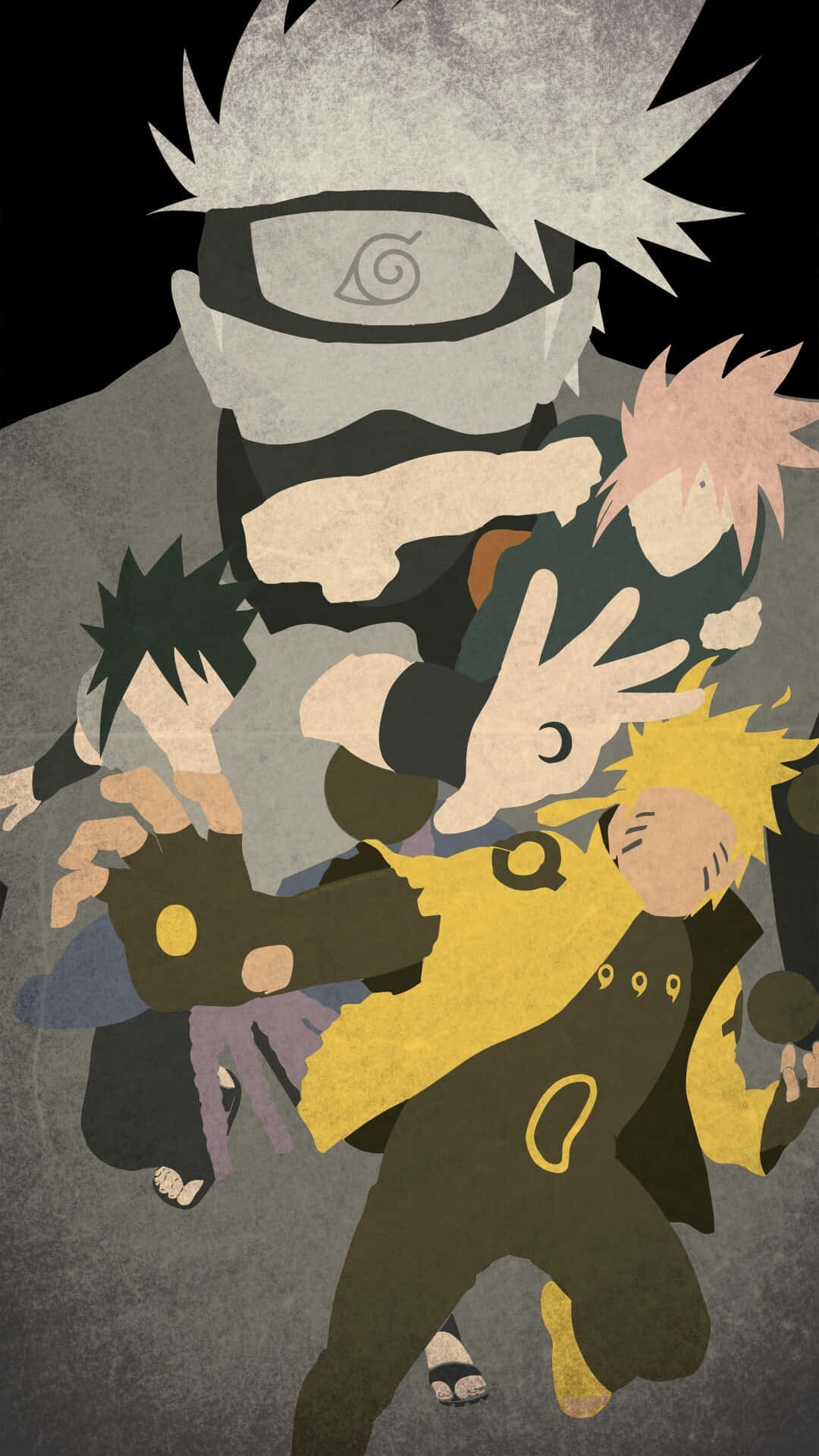 Dynamic Naruto Action Pose Wallpaper