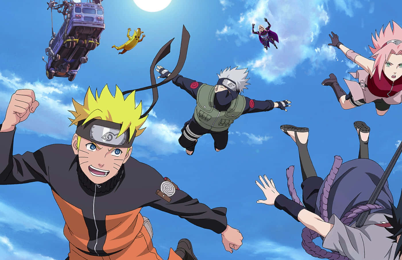 Naruto and his team of ninja fight against powerful enemies in Konoha.