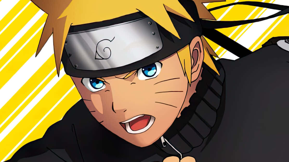 Naruto Uzumaki, ready to take on whatever life brings him!