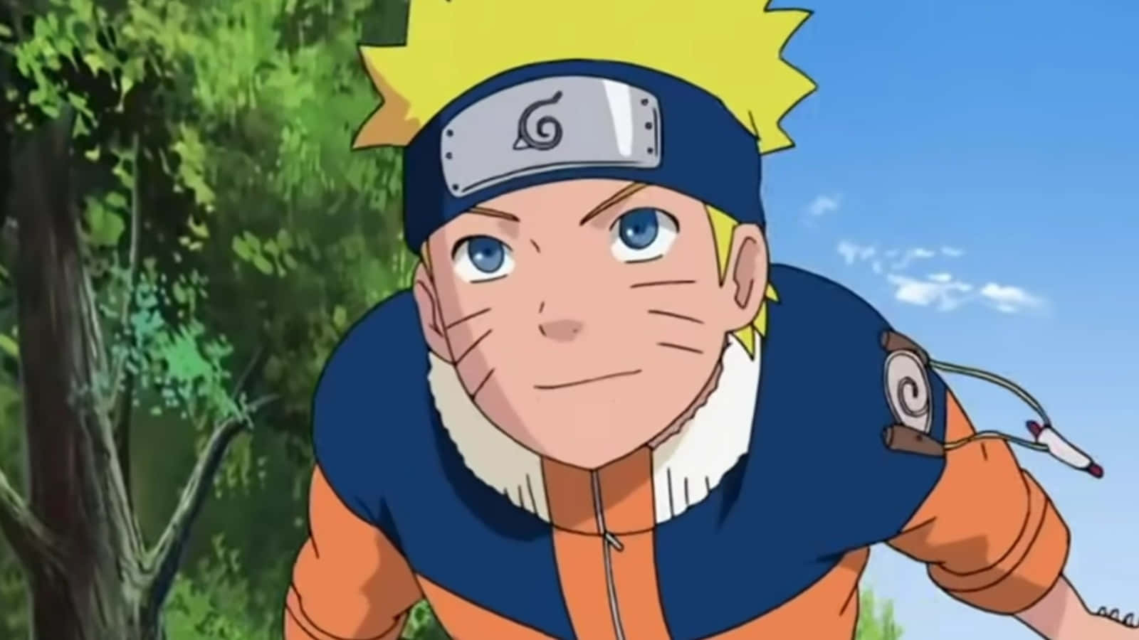 Naruto Uzumaki, a ninja with the power of a nine-tailed fox