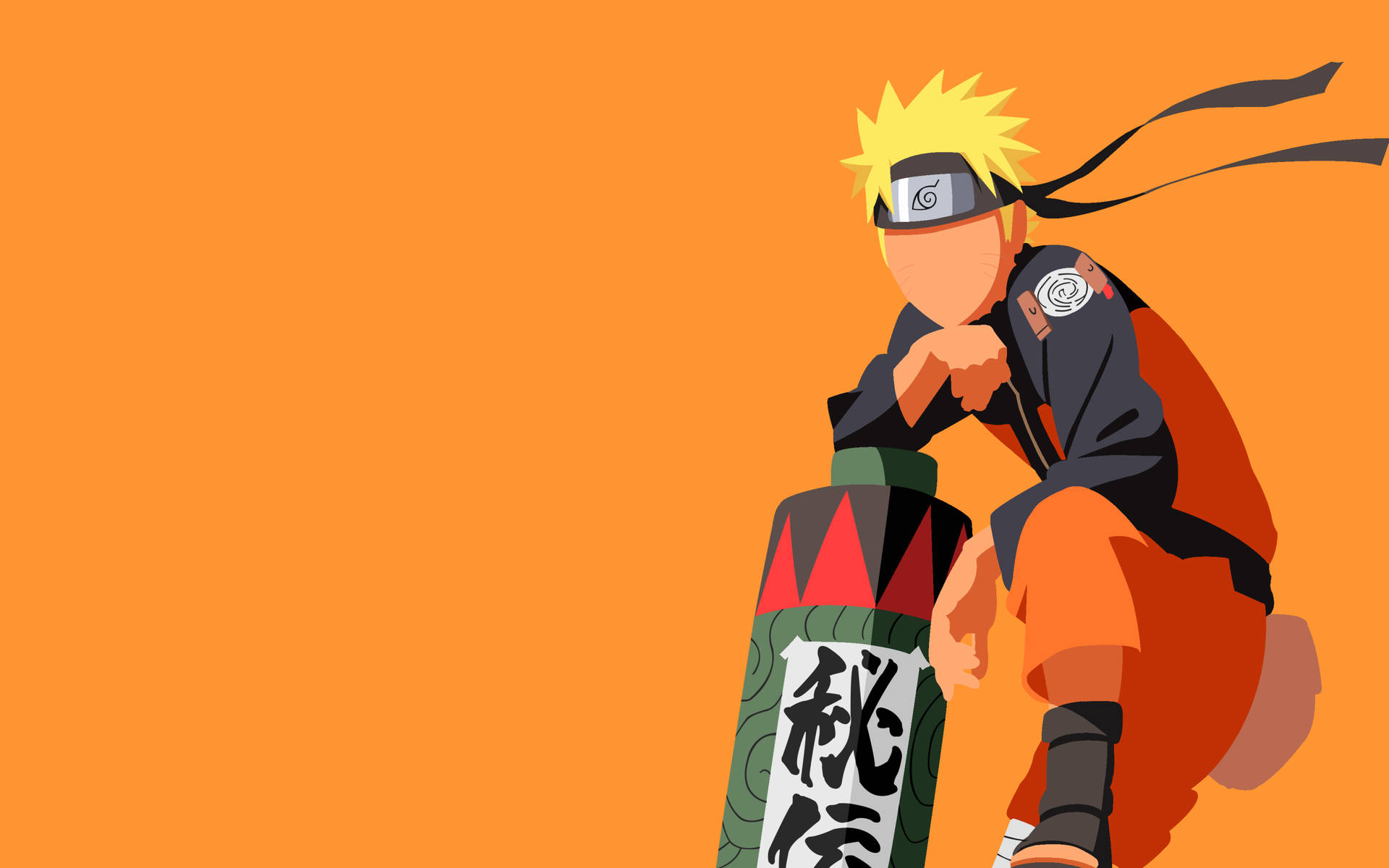 Naruto Plakat Vektor Illustrationer Wallpaper