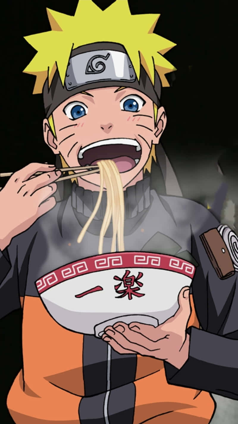 Deliciosotazón De Ramen De Naruto Para Satisfacer Tus Antojos. Fondo de pantalla