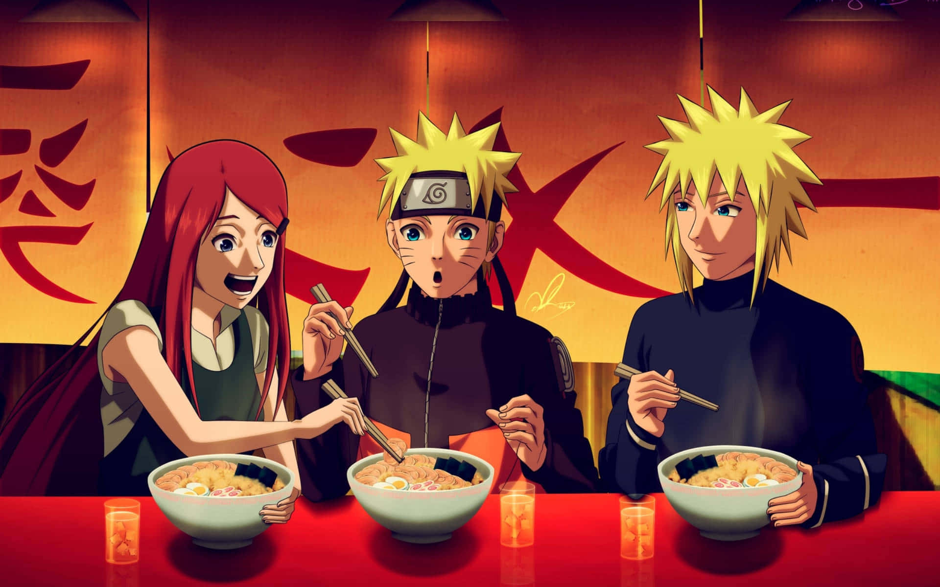 Stickers Goku & Naruto Eating Ramen Noodles Sticker Set Anime | eBay