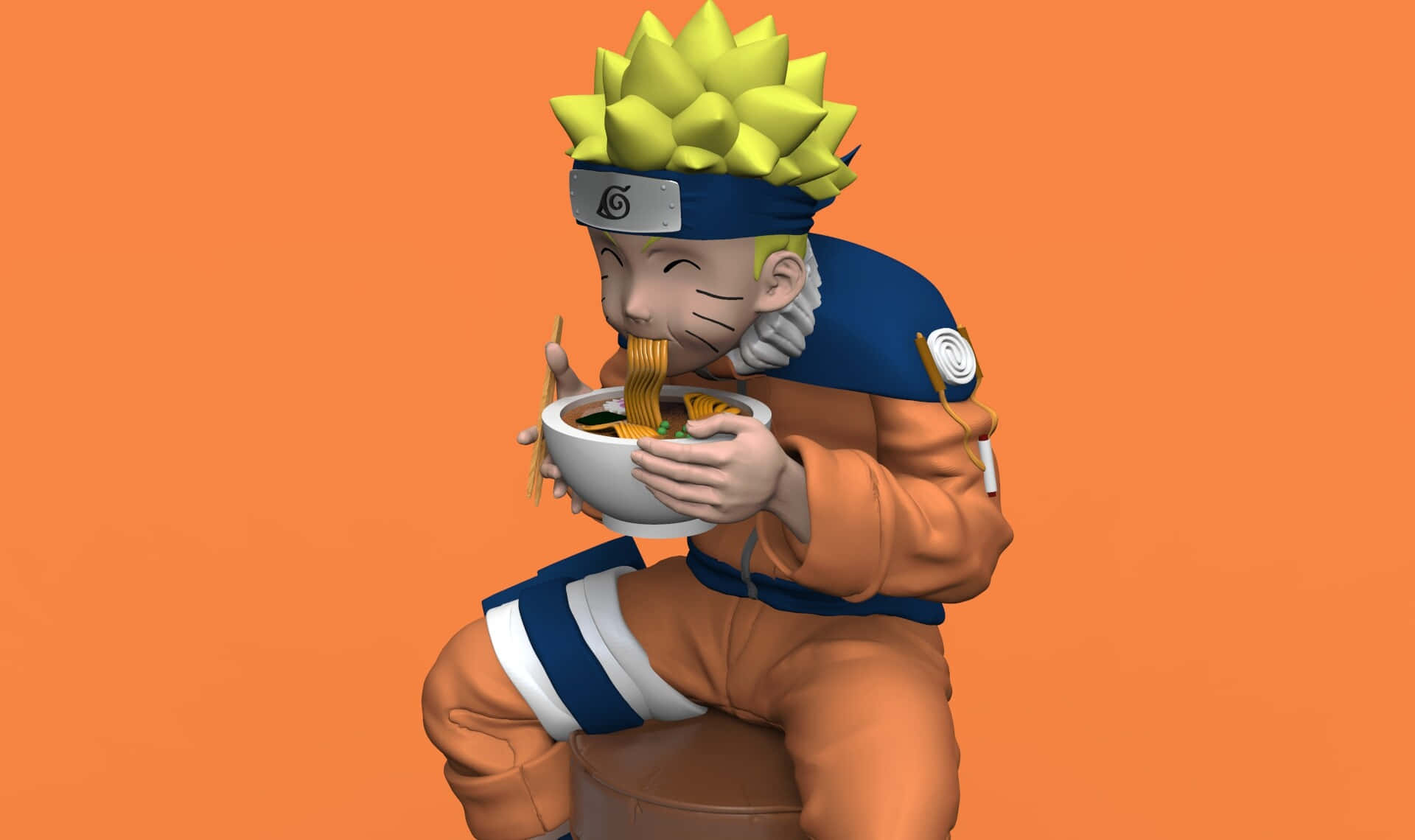 Send your taste buds on a journey with Naruto Ramen Wallpaper