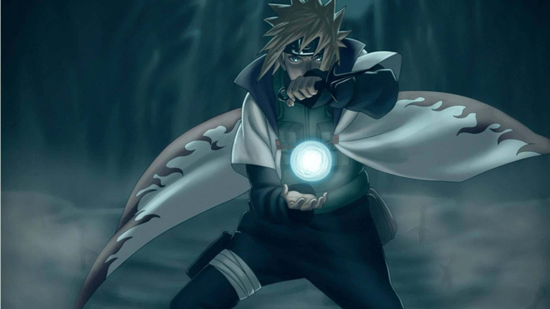 Naruto Unleashes The Power Of The Rasengan Wallpaper