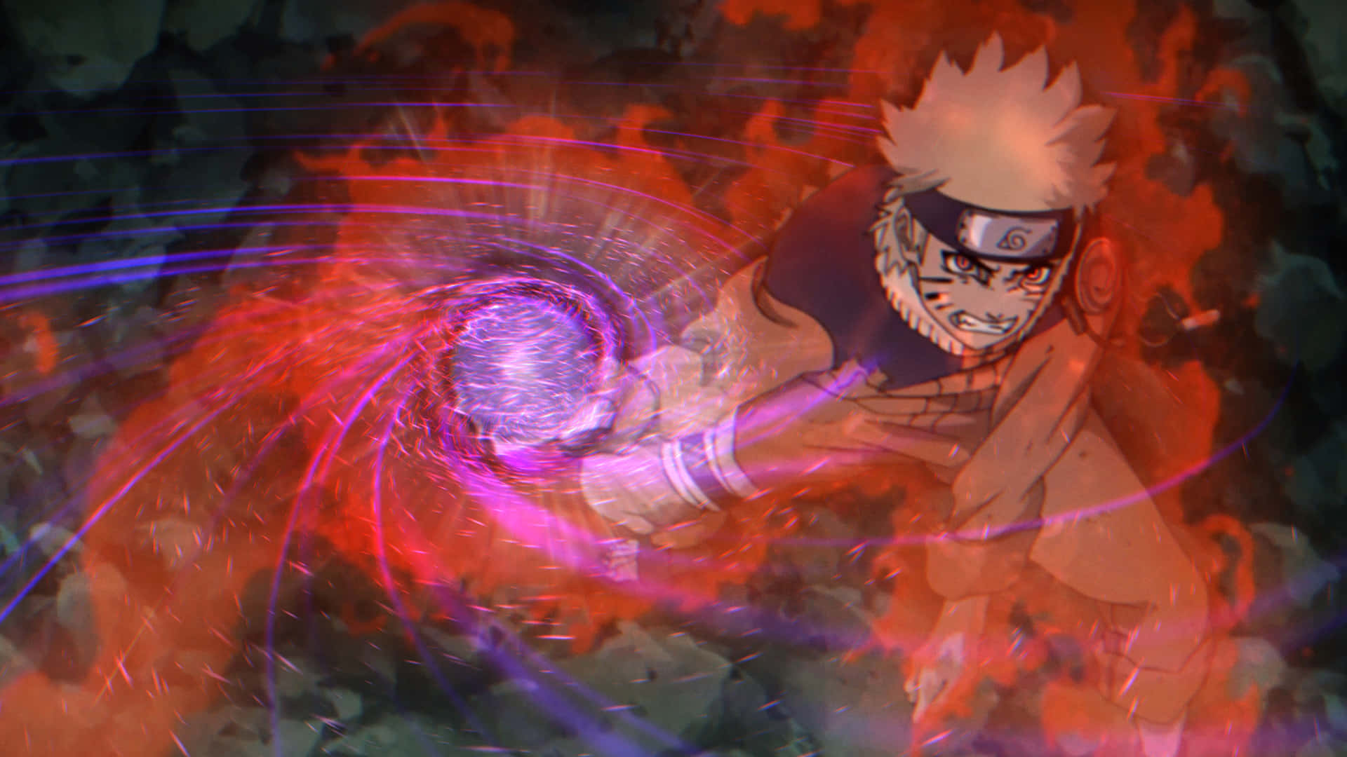 Naruto Rasengan Power Up Wallpaper