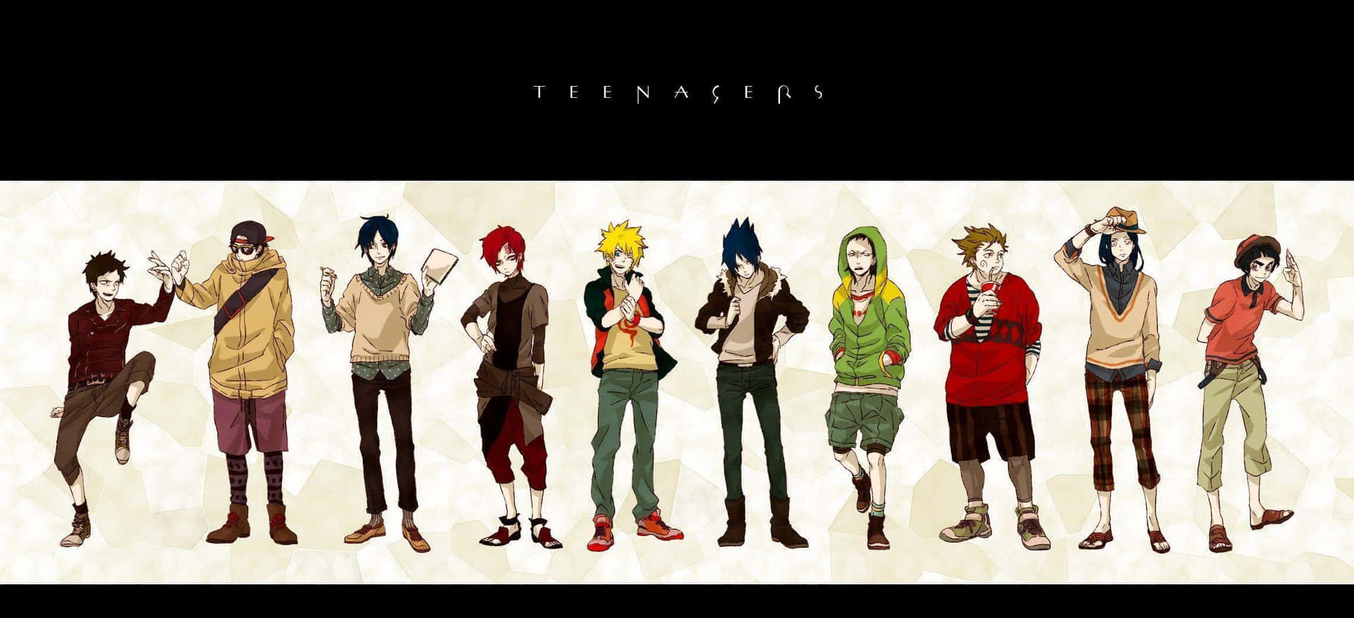 The bond of friendship: Naruto and his allies Wallpaper