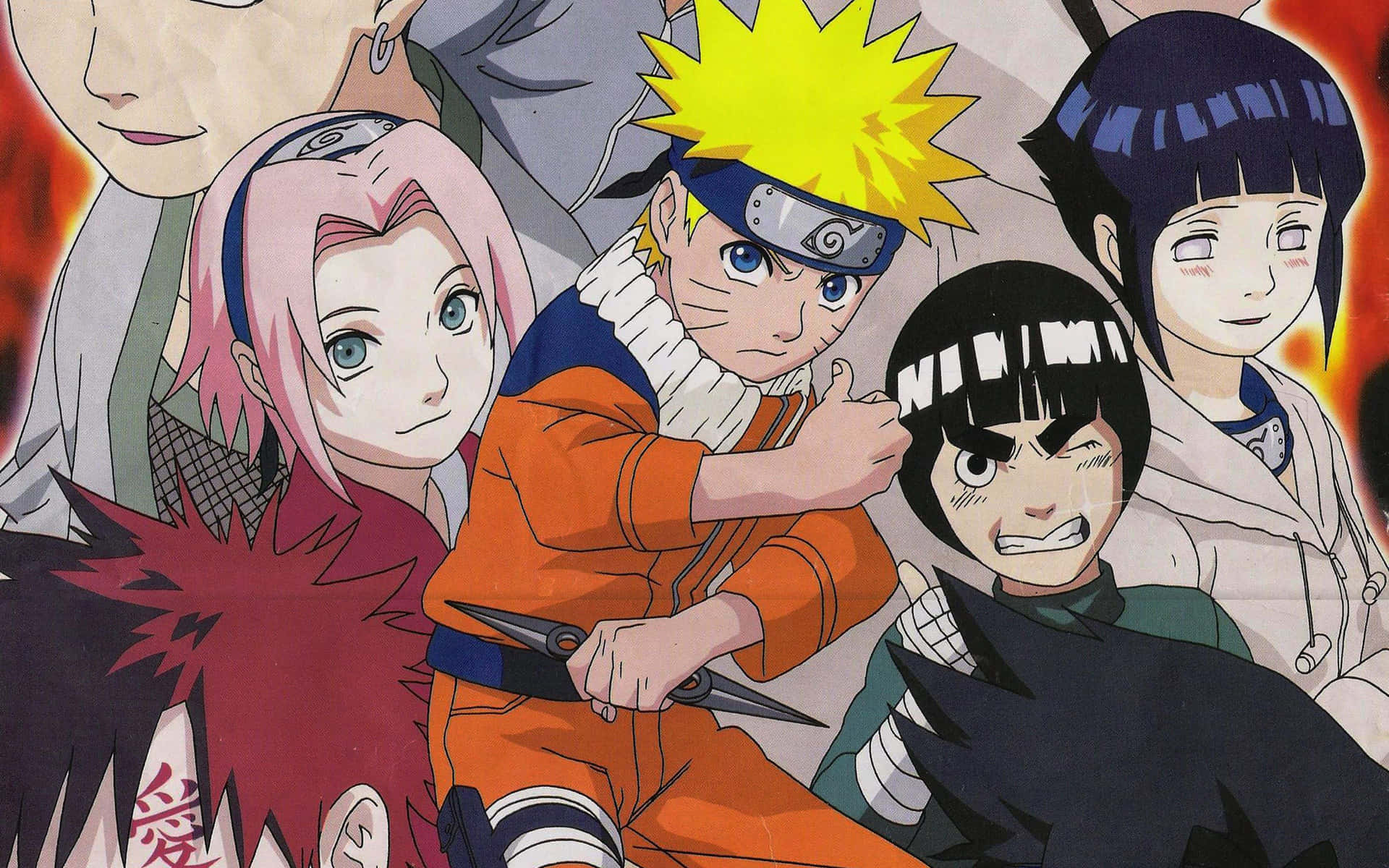 Naruto and Sasuke: Friends and Rivals Wallpaper