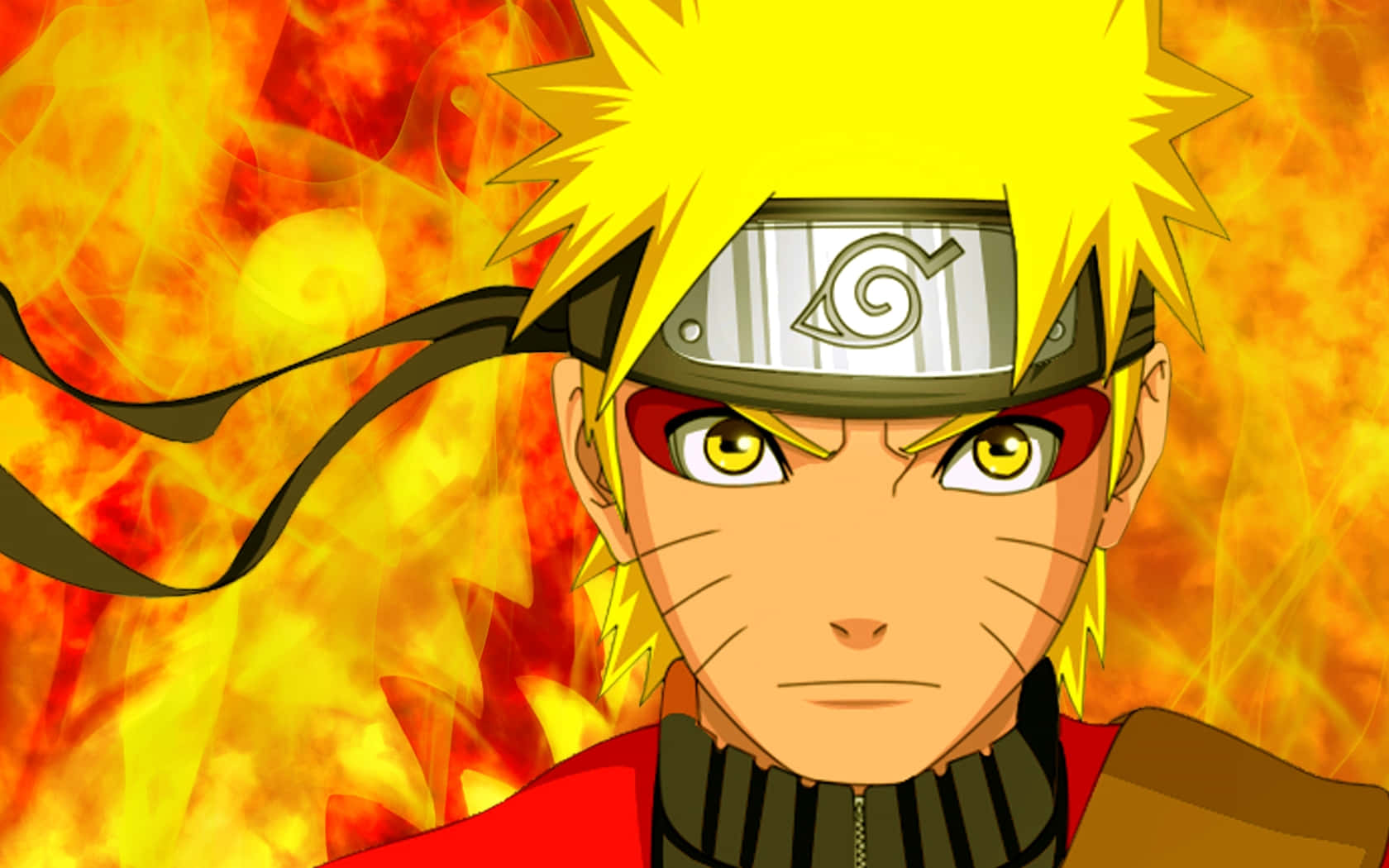Naruto Uzumaki Mastering Sage Mode Wallpaper