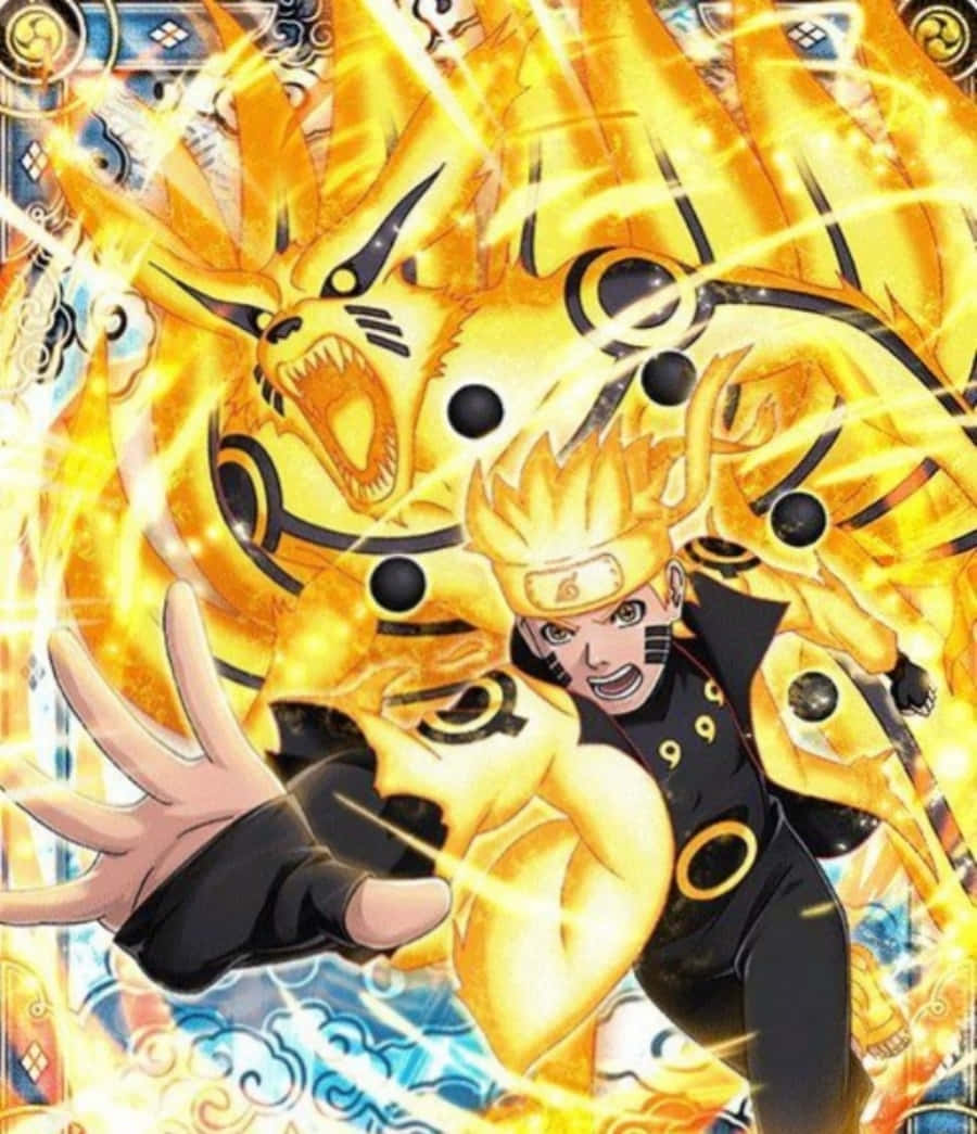 Naruto Sage Of Six Paths Kurama Attack Wallpaper Wallpaper