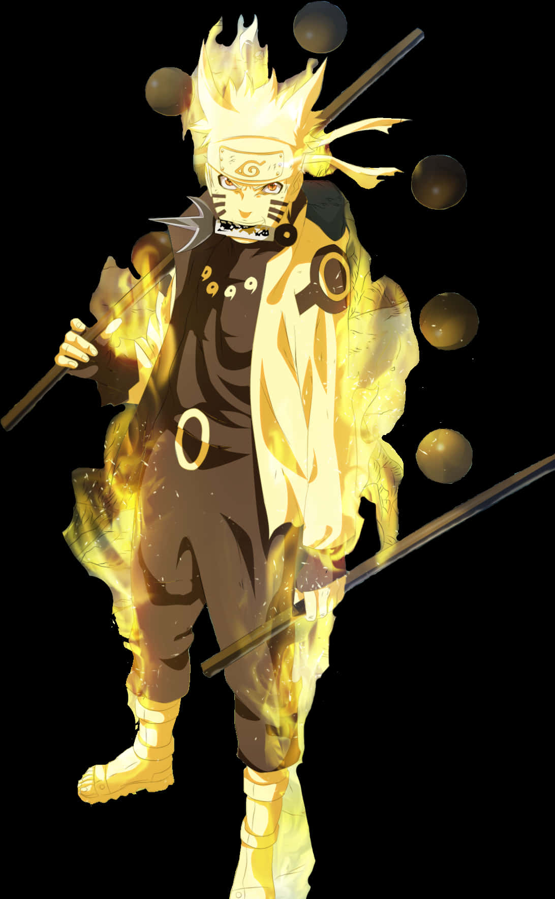 Naruto Sageof Six Paths Mode PNG