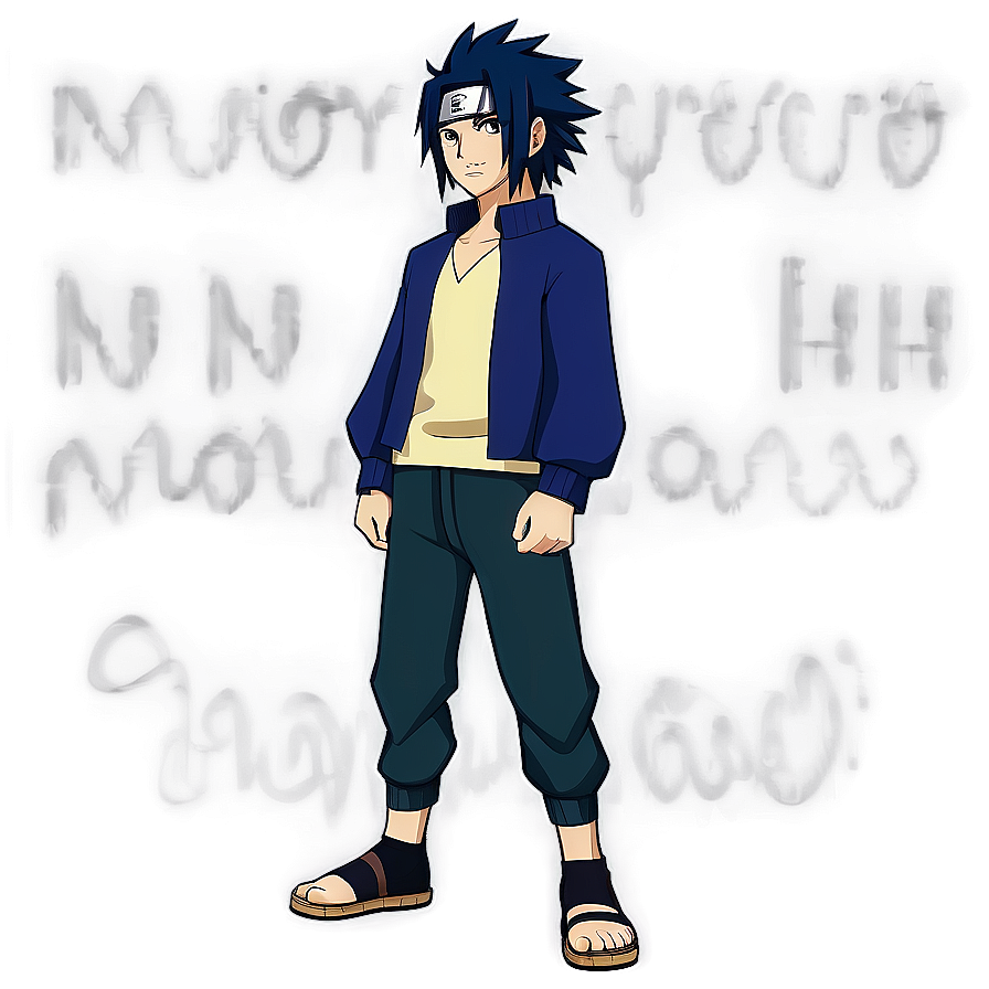 Naruto Series Sasuke Uchiha Png 06242024 PNG