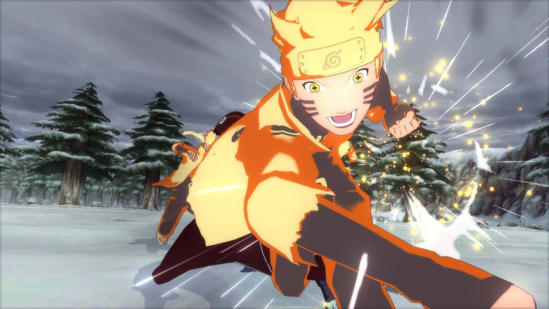 Naruto Shippuden 4k Naruto Snow Stansning Wallpaper