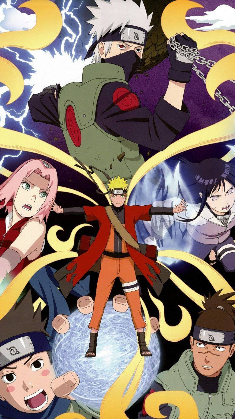 Narutoshippuden Alle Charaktere Intensiv Wallpaper