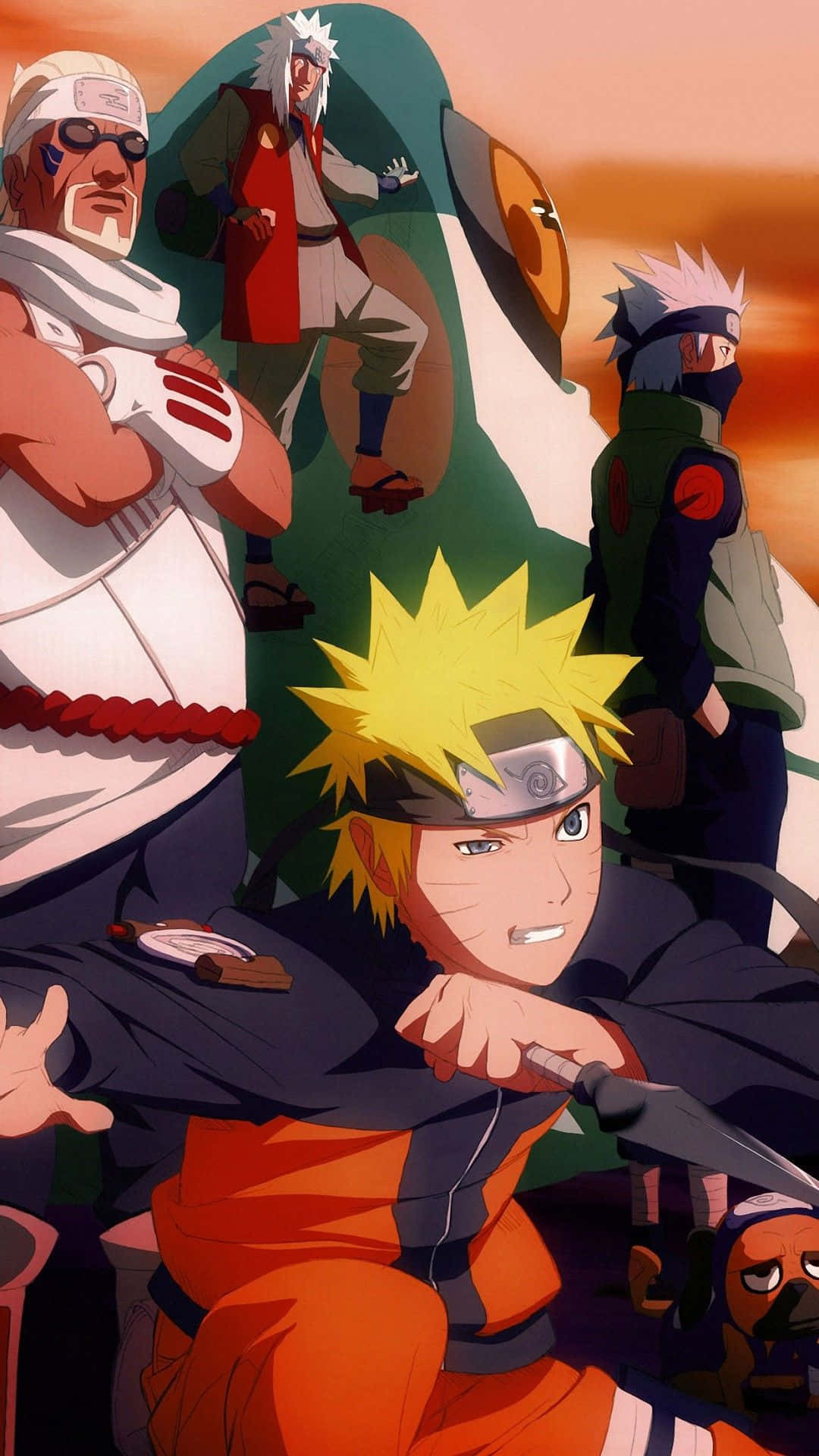 Unlock the naruto shippuden experience with the revolutionary iPhone Wallpaper