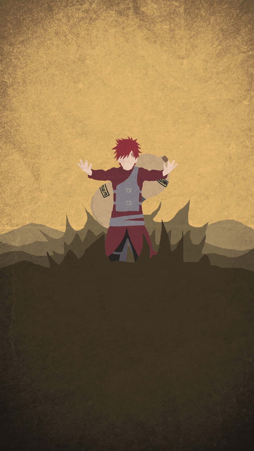 Unleash the power of Naruto Shippuden with iPhone Wallpaper