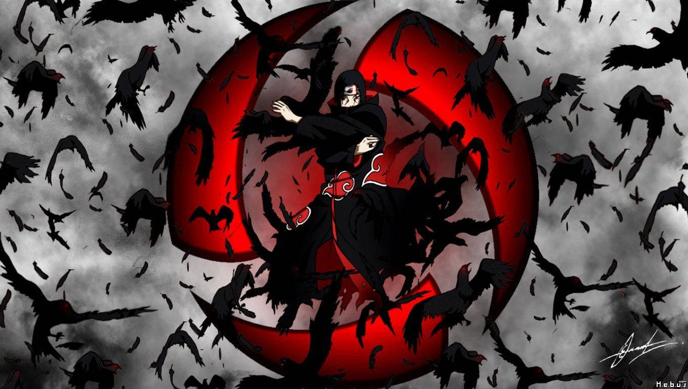 Naruto Shippuden Itachi Uchiha Fan Art Background