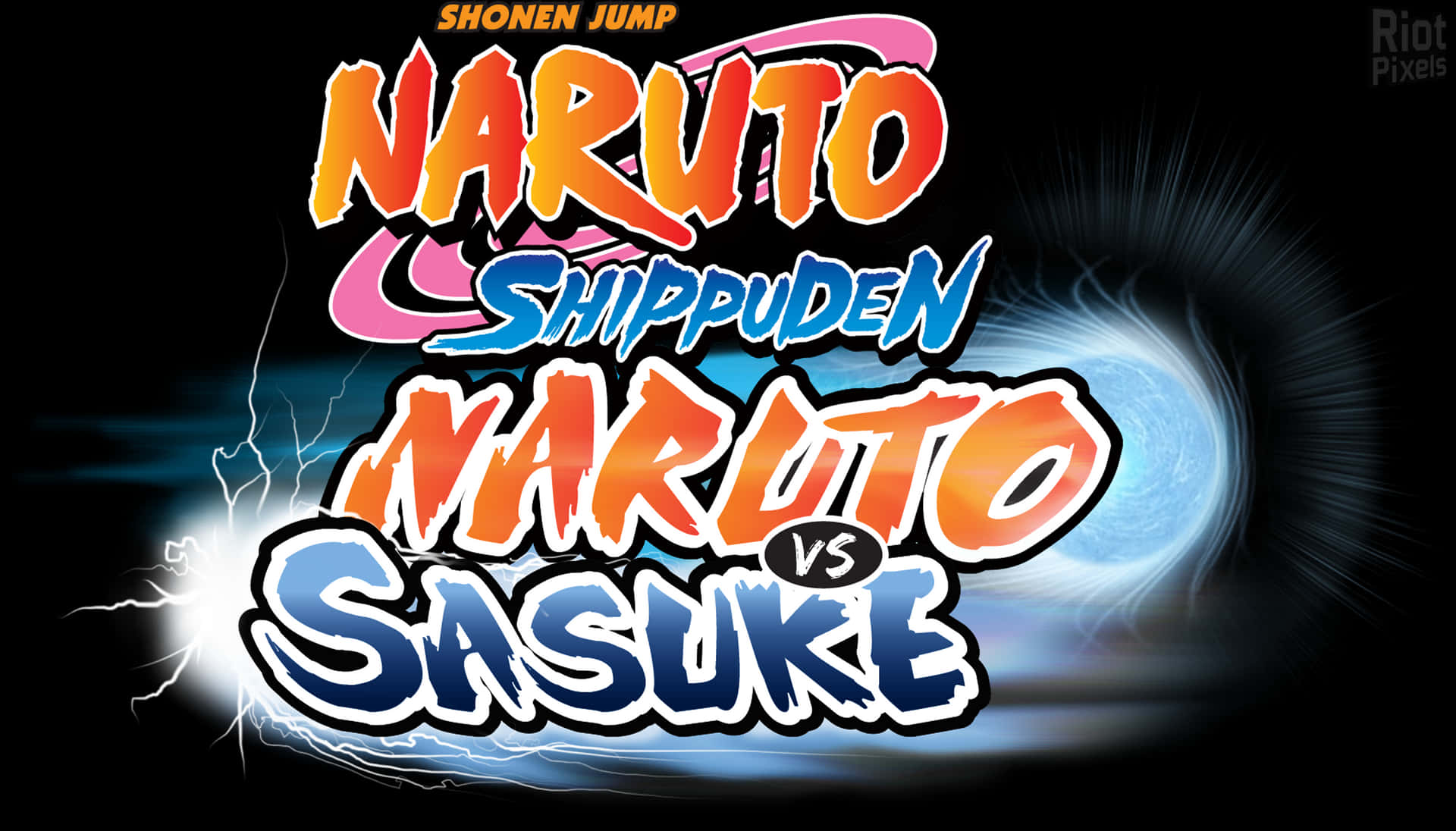 Naruto Shippuden Narutovs Sasuke Promotional Art PNG