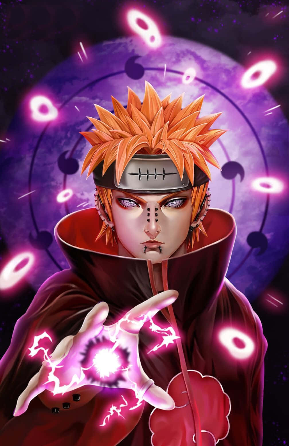 Naruto Shippuden Powerful Gaze Wallpaper